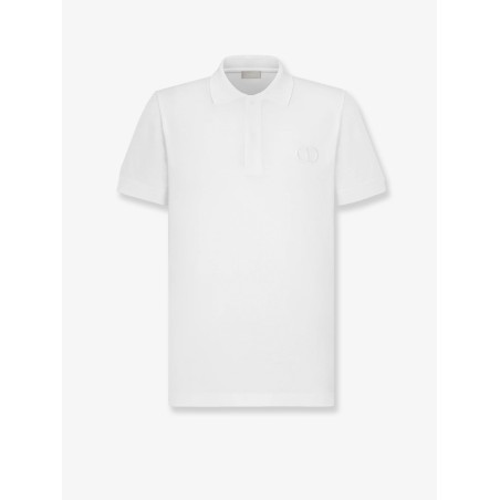 Cotton piqué polo shirt