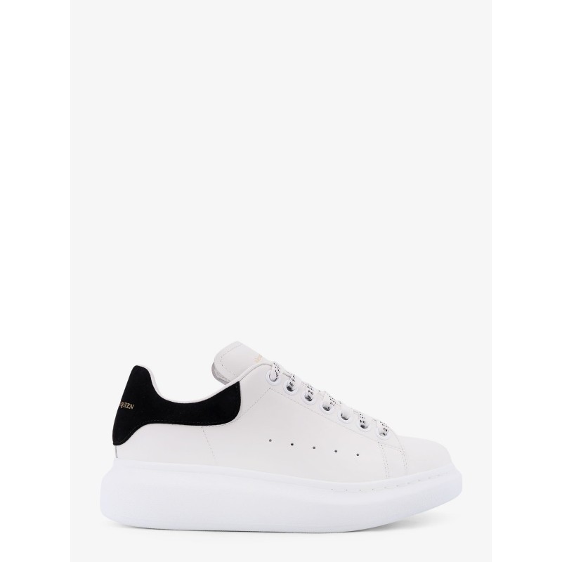 Oversized leather sneakers