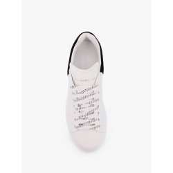 Oversized leather sneakers