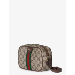 GG fabric shoulder bag