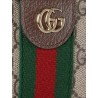 GG fabric shoulder bag