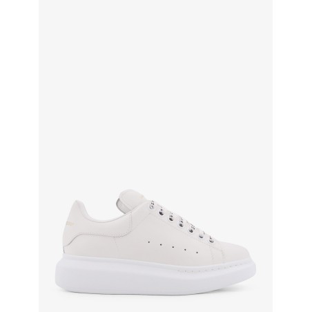 Oversized leather sneakers