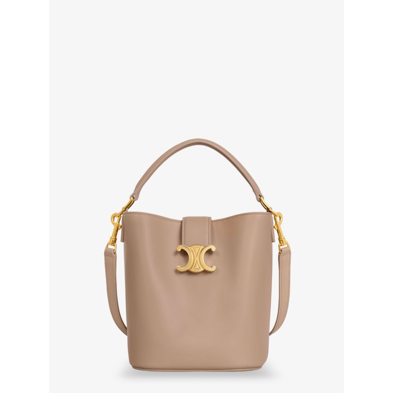 Louise Small leather bucket bag