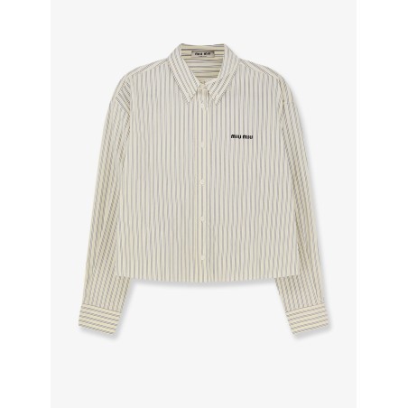 Striped cotton shirt