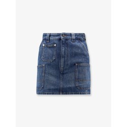 Denim mini skirt