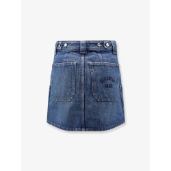 Denim mini skirt