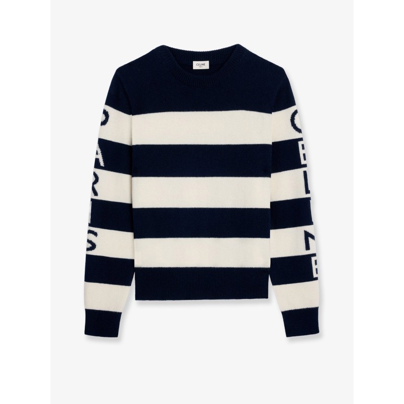 Striped wool sweater