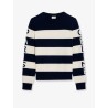 Striped wool sweater