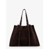 Paula suede shoulder bag