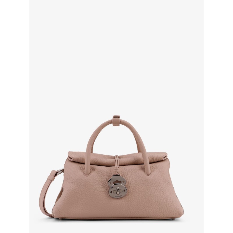 Hammered leather Dotta® Small crossbody bag