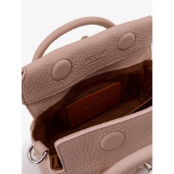 Dotta hammered leather crossbody bag