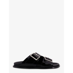 Alba low leather sandals