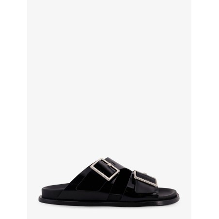 Alba low leather sandals