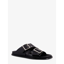 Alba low leather sandals
