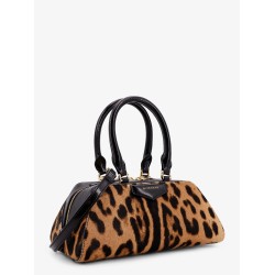 Antigona East West Mini pony skin crossbody bag with animal print