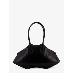Manta leather shoulder bag