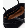 East West Le Cambon suede shoulder bag