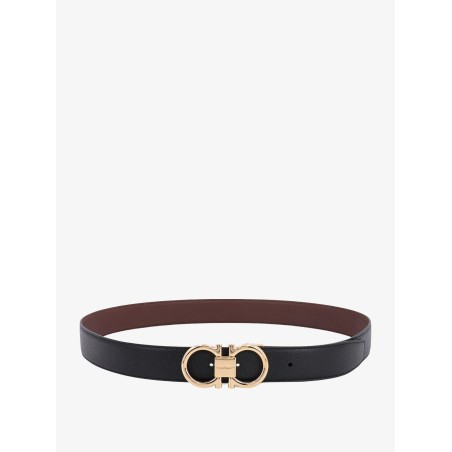 Reversible leather belt