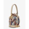 Mon Tresor crossbody bag with multicolor FF embroidery