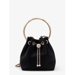 Bon Bon satin bucket bag