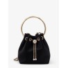 Bon Bon satin bucket bag