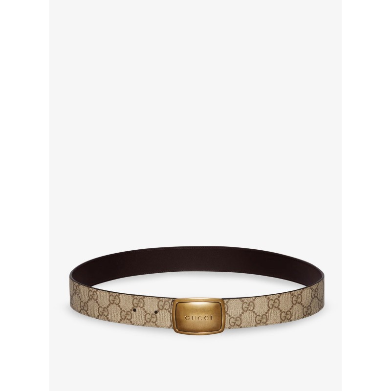 GG coated canvas belt