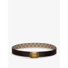 GG coated canvas belt