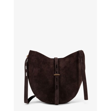 Suede shoulder bag