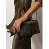 Vanity crossbody bag in FF jacquard fabric
