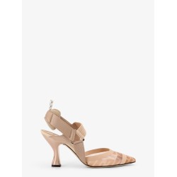 Colibrì technical mesh slingback with FF motif