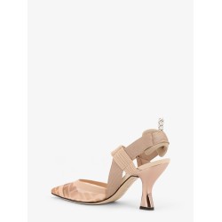 Colibrì technical mesh slingback with FF motif