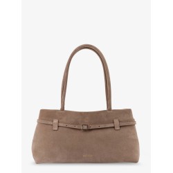 East West Le Cambon suede shoulder bag