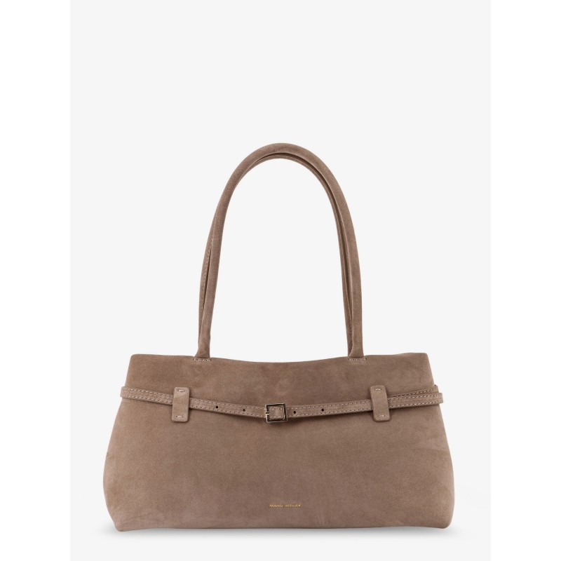 East West Le Cambon suede shoulder bag