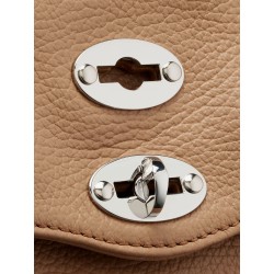 Postina Daily Baby hammered leather crossbody bag