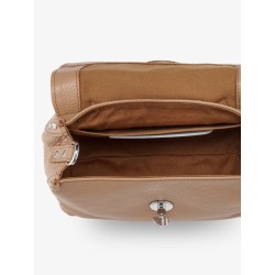 Postina Daily Baby hammered leather crossbody bag