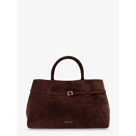 Le Cambon 35 suede shoulder bag