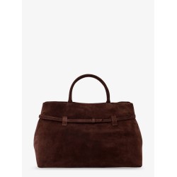 Le Cambon 35 suede shoulder bag