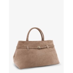 Le Cambon 35 suede shoulder bag
