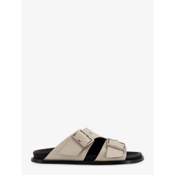 Alba low leather sandals