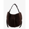 Suede crossbody bag