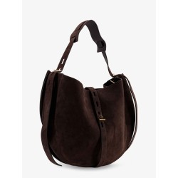 Suede crossbody bag