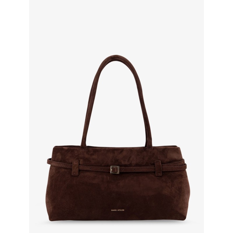 Le Cambon East West suede shoulder bag