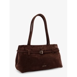 Le Cambon East West suede shoulder bag
