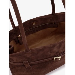 Le Cambon East West suede shoulder bag