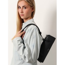 Teckel Small leather shoulder bag