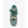 Yulia suede sneakers with nylon inserts
