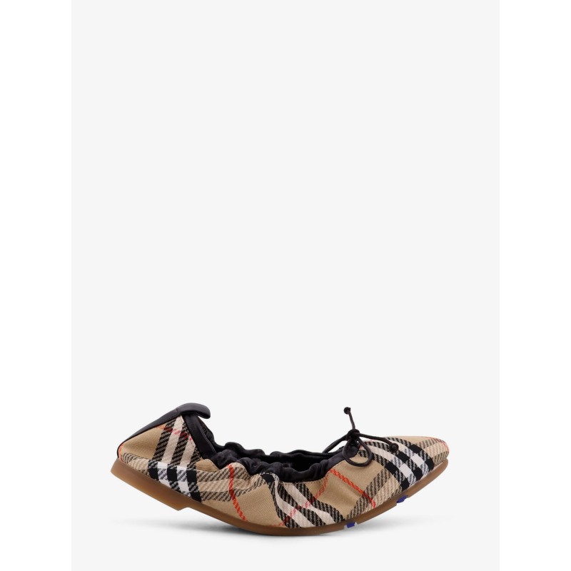 Fawn Ballerinas with Traditional Check motif