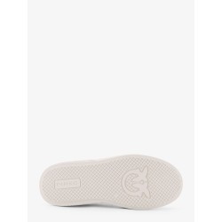 Yoko leather sneakers with mesh inserts