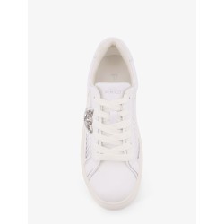 Yoko leather sneakers with mesh inserts