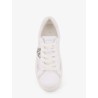 Yoko leather sneakers with mesh inserts